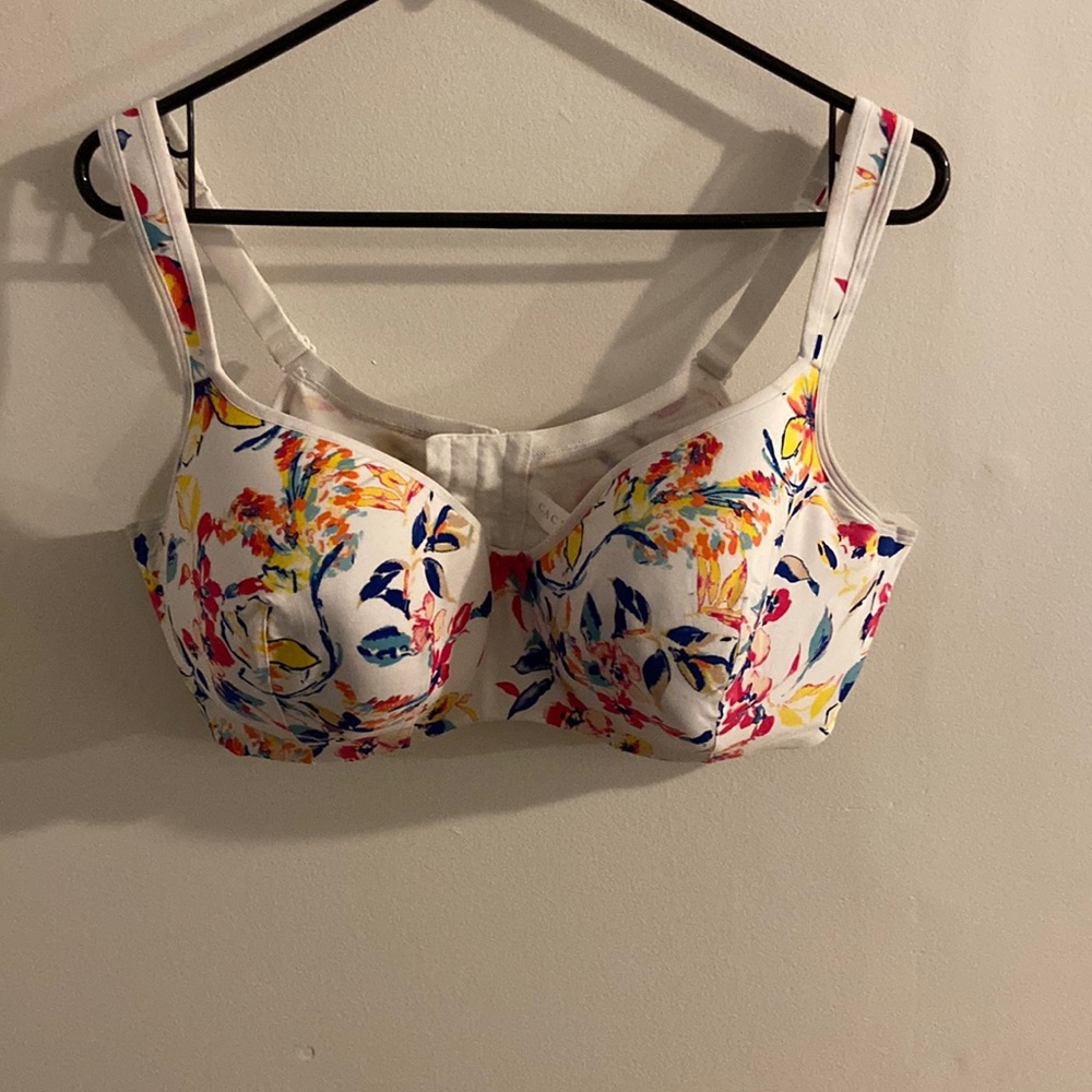 Fun floral bra